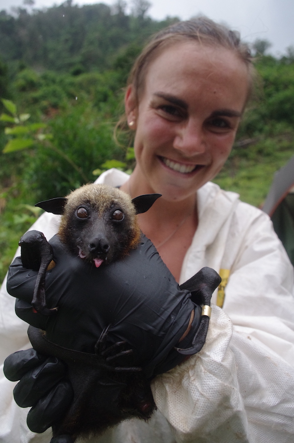 Cara Brook with collaborators in Makira, Madagascar.