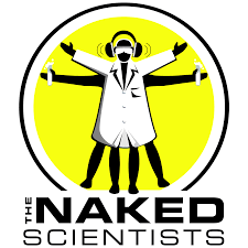 The Naked Scientists podcast logo.